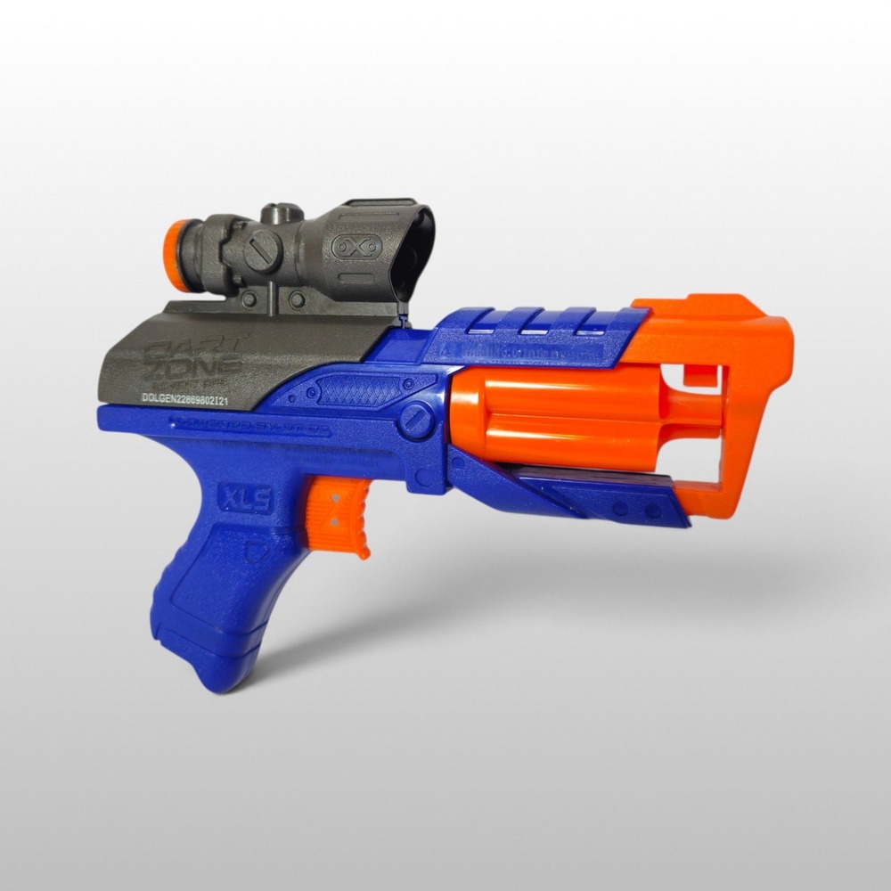 Tactical Foam Blaster Blue Orange XLS Covert Ops Dart Zone OS Toy Gun